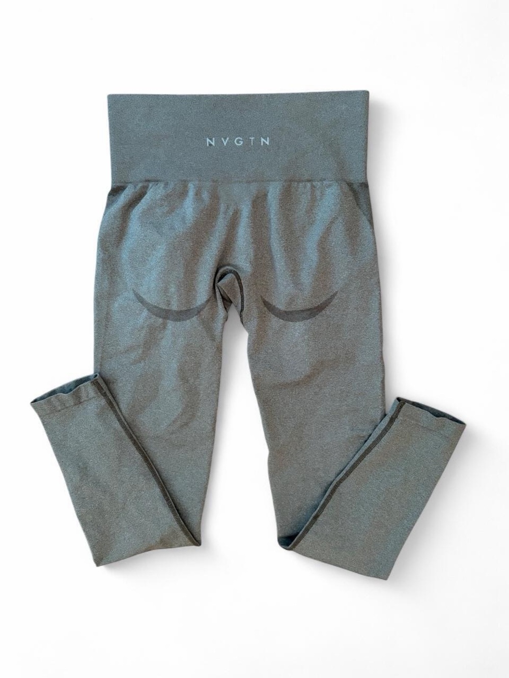 NVGTN Grey Contour High Waisted Seamless Leggings XS